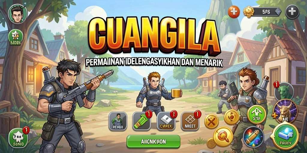 Tampilan gameplay <strong>CUANGILA</strong> yang menarik dan interaktif.
