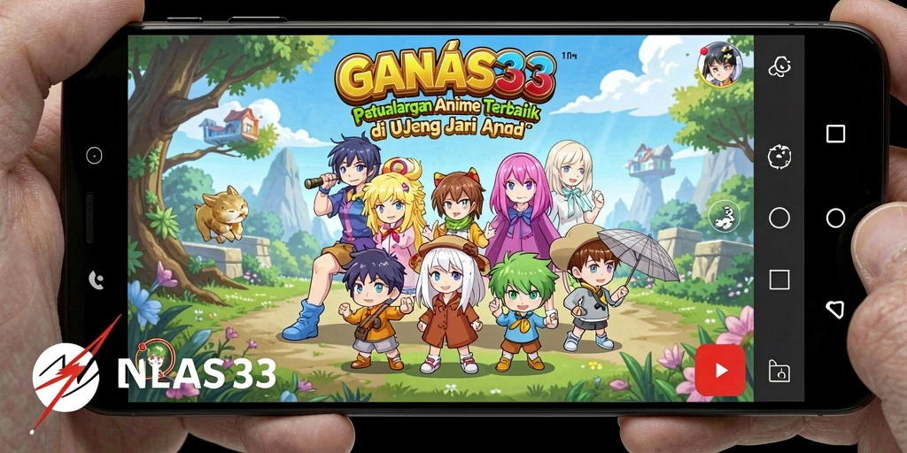 Tampilan gameplay seru dan karakter anime yang menawan.