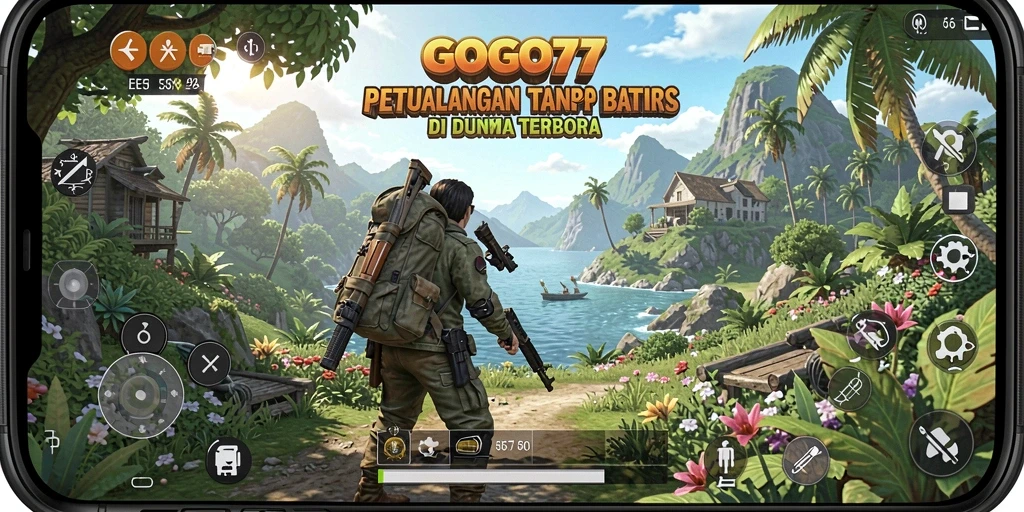 Tampilan menakjubkan dari gameplay Open World GOGO77.