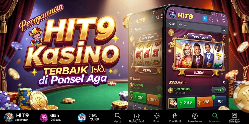 Tampilan menarik dari permainan Kasino HIT9 dengan banyak pilihan taruhan.