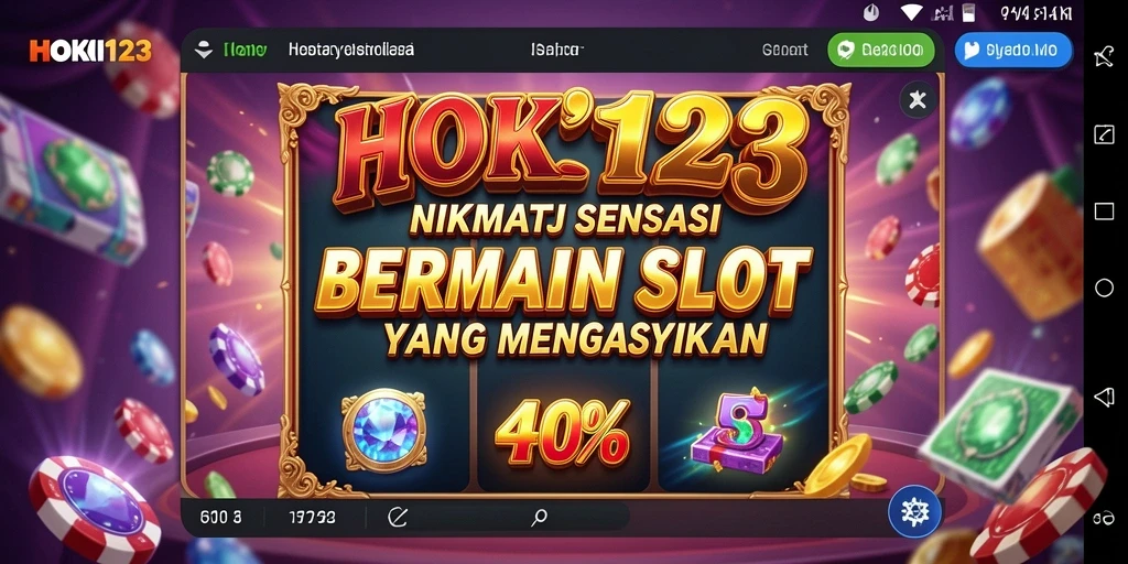 Tampilan gameplay menarik dengan grafis slot yang memukau.