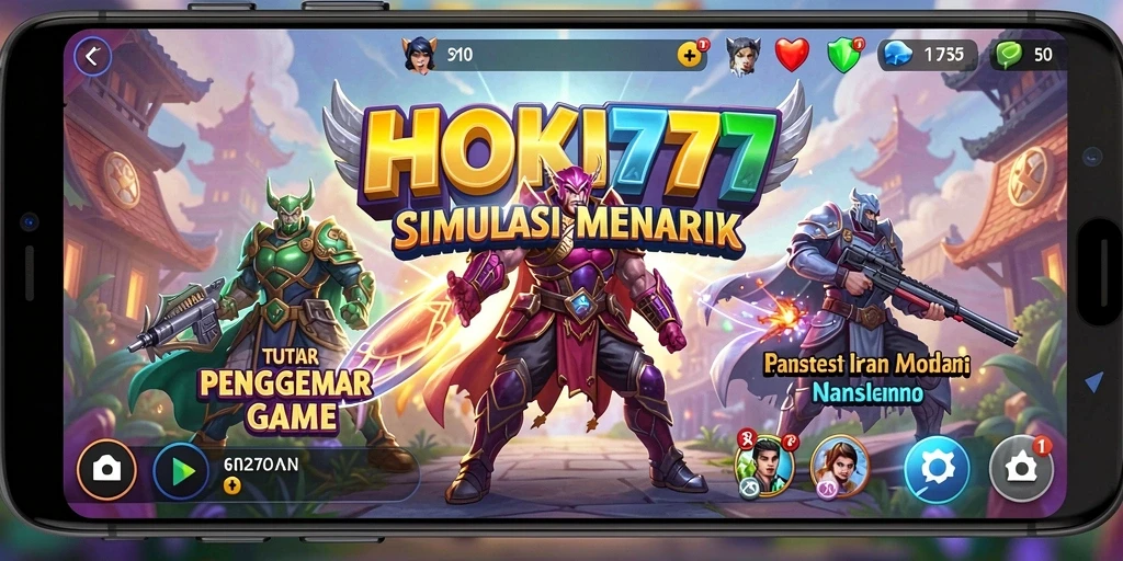 Screenshot gameplay HOKI777 yang menampilkan momen seru dalam permainan Simulation.