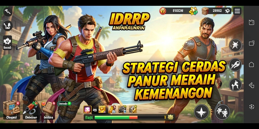 Tampilan menarik dari gameplay <strong>IDRRP</strong> menunjukkan konflik strategis yang mendebarkan.