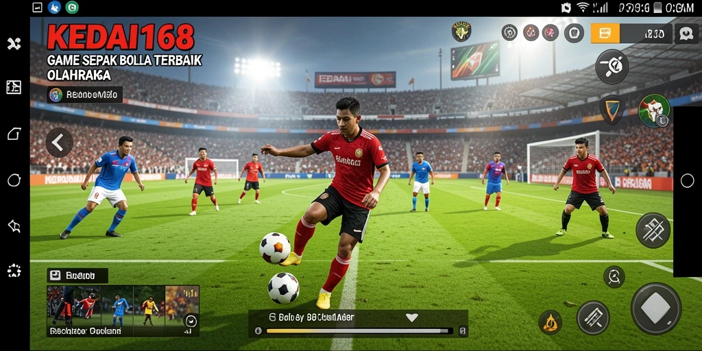 Tampilan gameplay KEDAI168 yang penuh aksi dan strategi.