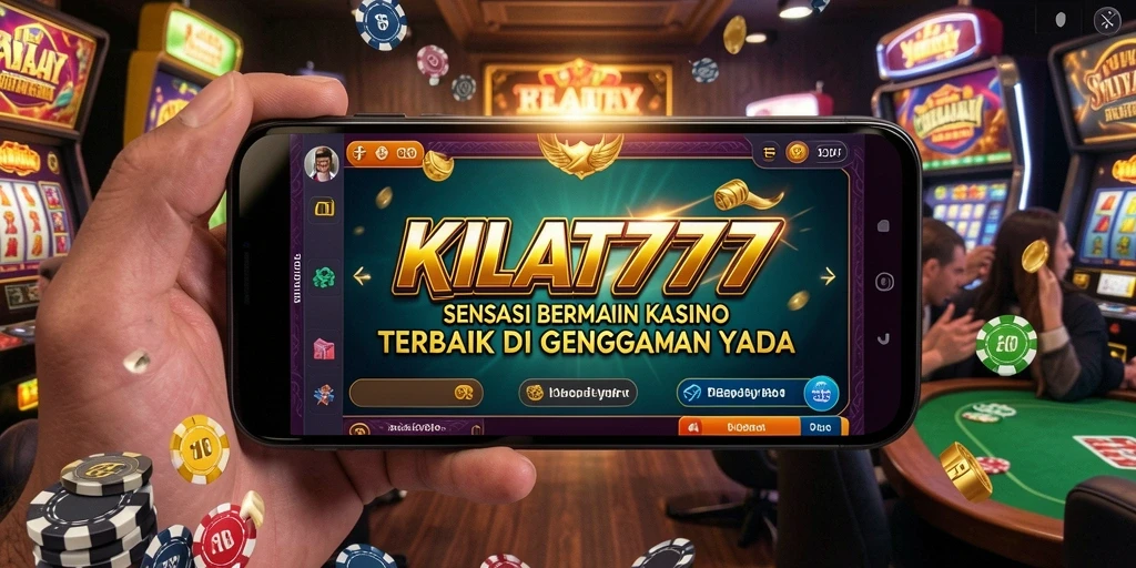 Screenshot utama KILAT777 menampilkan permainan slot yang penuh warna dan menarik.