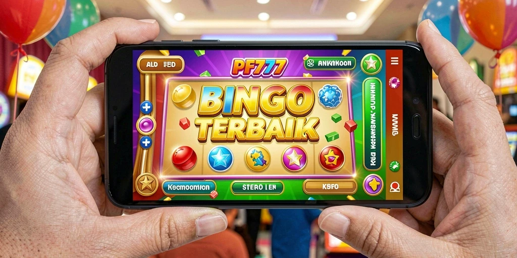 Screenshot gameplay PF777 menampilkan sesi seru permainan Bingo.