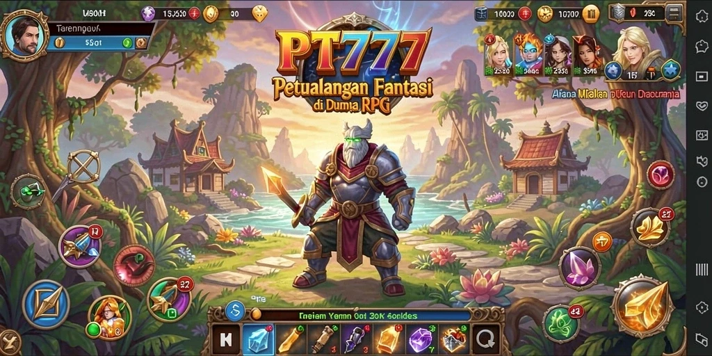 Tampilan gameplay PT777 yang mendebarkan dan penuh aksi.