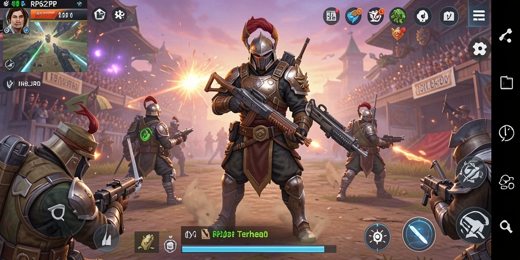 Tampilan gameplay RP62RP menampilkan strategi yang menarik di Tower Defense.