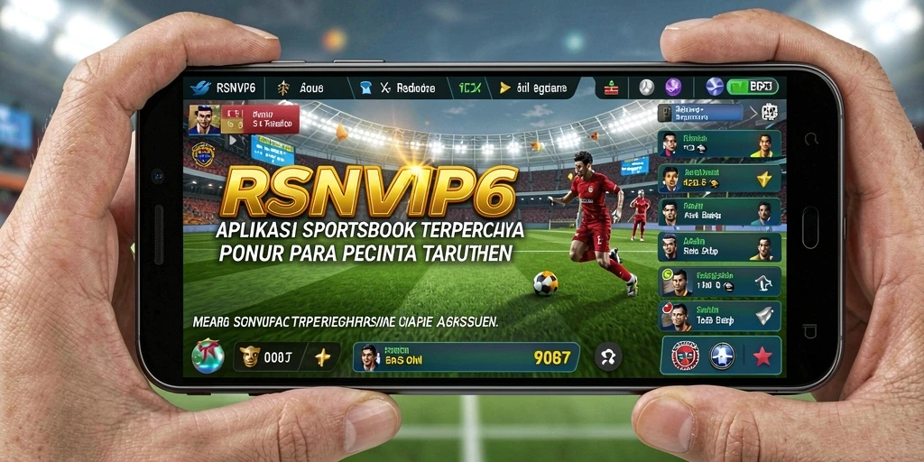 Tampilan gameplay RSNVIP6 yang menarik dengan berbagai pilihan taruhan olahraga.