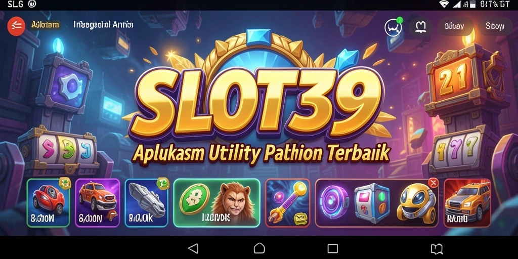 Screenshot dari antarmuka SLOT39 yang mudah dipahami dan digunakan.