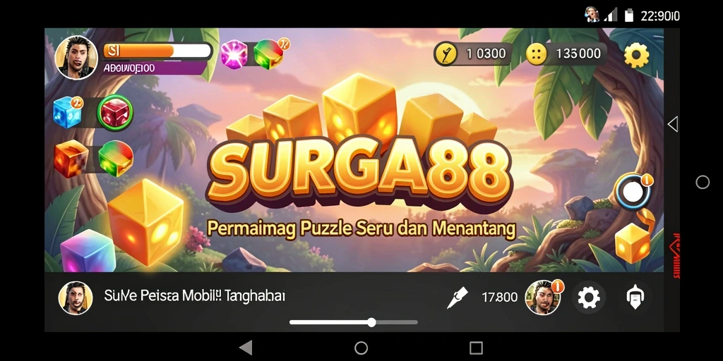 Screenshot gameplay SURGA88 yang menarik dan penuh tantangan.