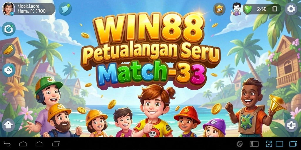 Gameplay seru dan penuh warna di WIN88.